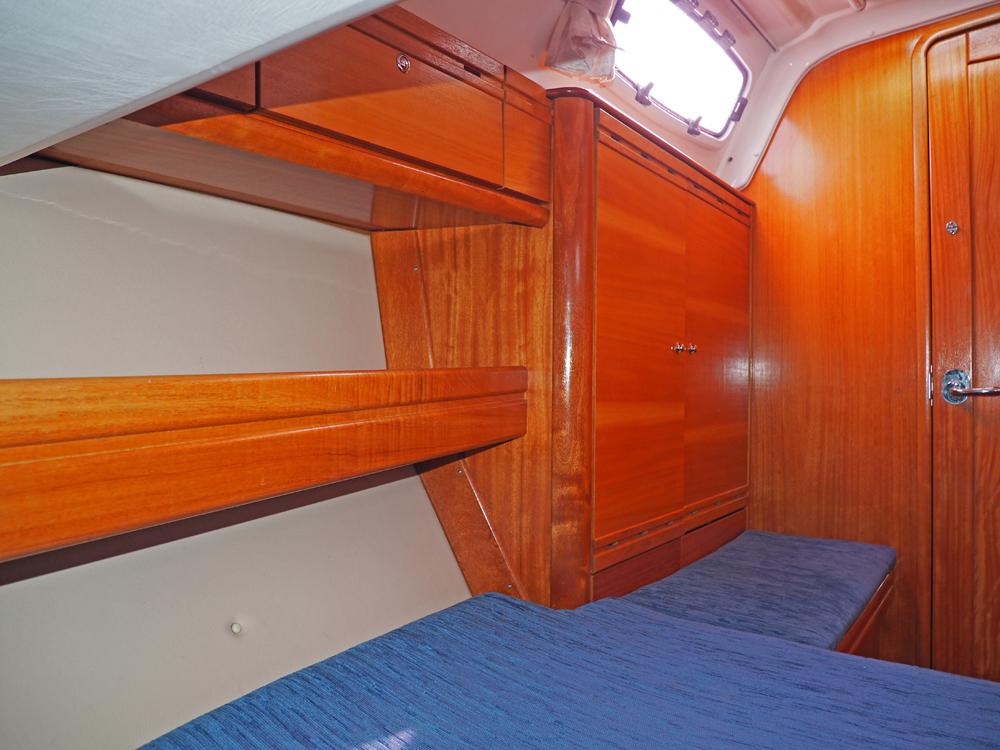 Achterkajuit, Accommodatie